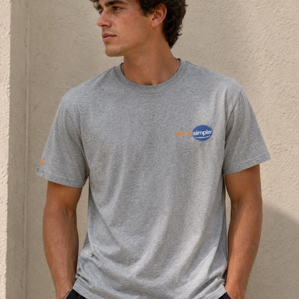 American-apparel Men's Grey T-shirt